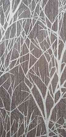 Шпалери вінілові на флізеліні гарячого тиснення Sintra Atmosphere метрові дерева гілки коричневі беж 512043 Київ