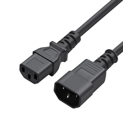 Кабель живлення C13 to C14 1.8m black ColorWay (CW-CBP087-BK) Вінниця - фото 4