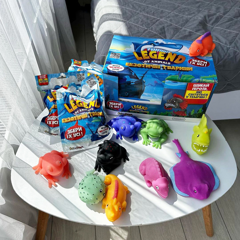 Стретч-іграшка у вигляді тварини – Екзотичні тварини Днепр - изображение 8