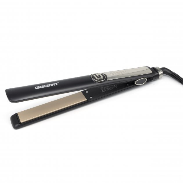 Утюжок Випрямляч Щипці Для Волосся Geemy Gm 416 Чорна Київ - фото 1