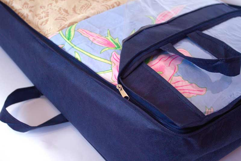 Упаковка для ковдри та подушок L HS-L-blue (Синій) Суми - фото 4