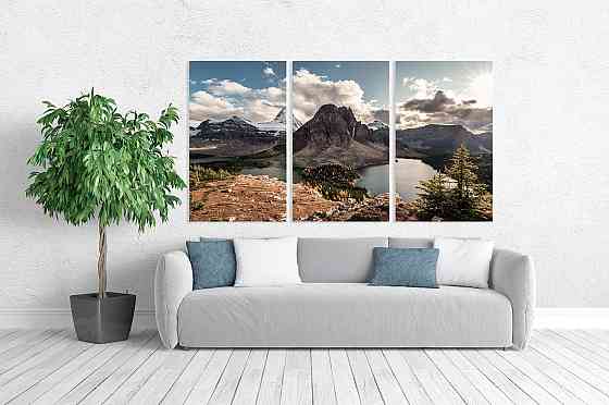 Модульна картина у вітальню/ спальню Горі ART-094_3A 100х150 см Київ