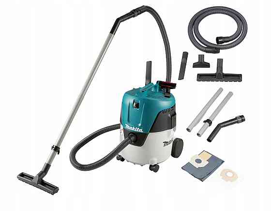 Мощный профессиональный вакуумный промышленный пылесос для уборки Makita VC2000L: 1000 Вт, 20л Киев