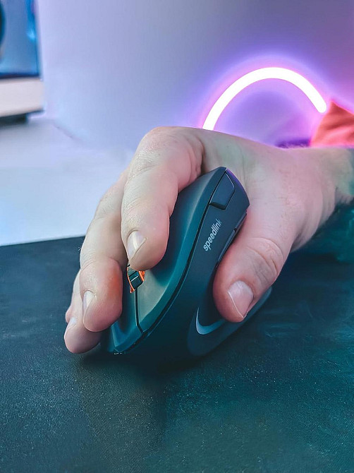 Мышь Speedlink Piavo Pro RGB Wireless черная эргономичная беспроводная оптическая перезаряжаемая с LED и Киев - изображение 5