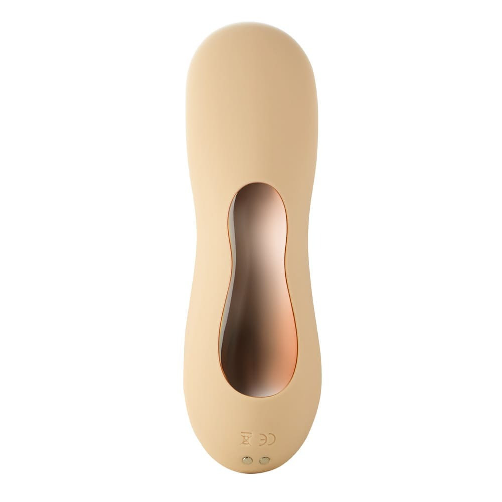 Вакуумный стимулятор клитора Sweet Em Velvet Lure, желтый Sex Aura Киев - изображение 3