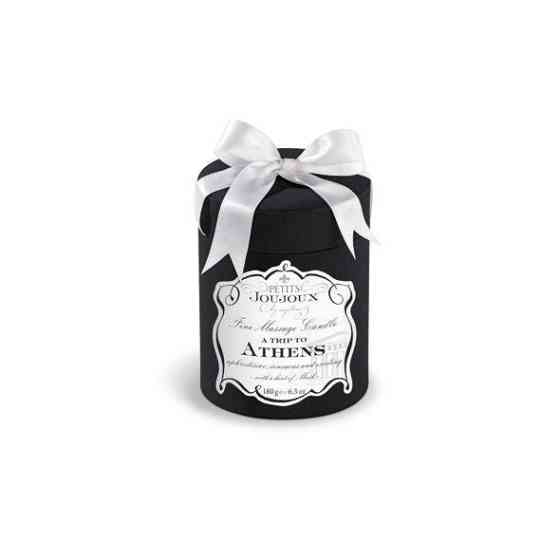 Масажна свічка Petits Joujoux - Athens - Musk and Patchouli (190 г) розкішна упаковка Sex Aura Київ