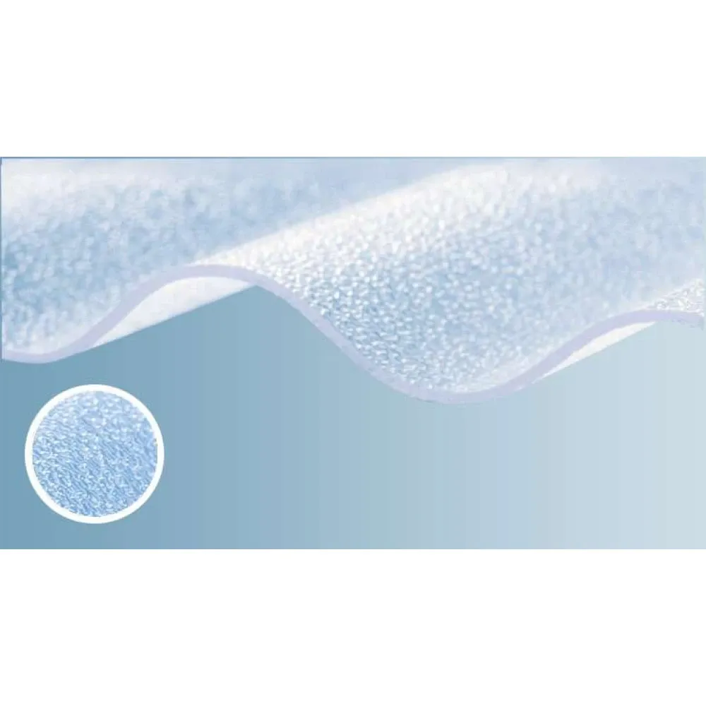 Полікарбонатний шифер TOMO Plex  текстурована   прозора хвиля 2000х1045х1.1 мм Львів - фото 1