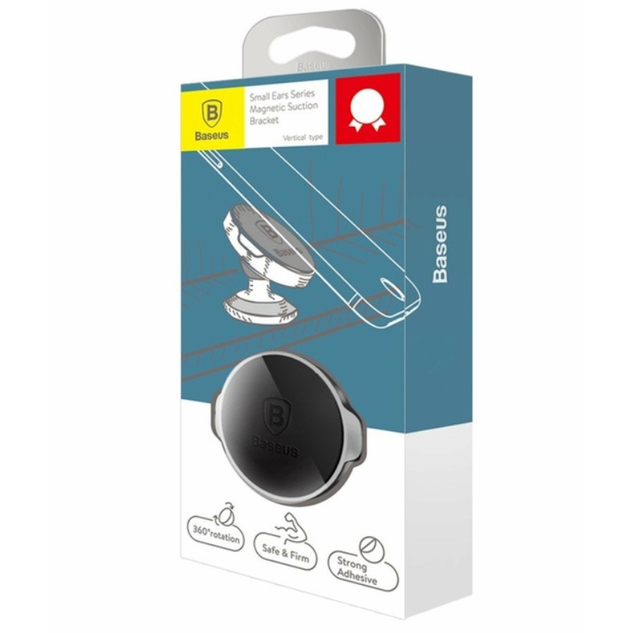 Автотримач для телефона Baseus Magnetic Black Киев - изображение 5