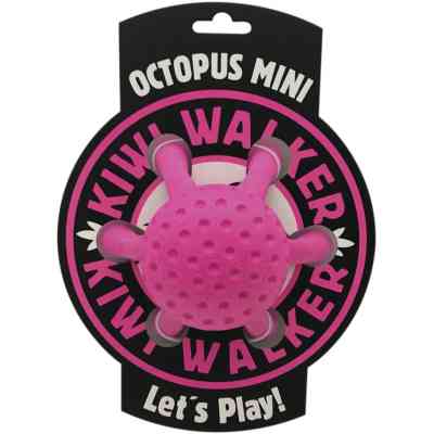 Игрушка для собак Kiwi Walker Осьминог 13 см розовая (8596075002794) Винница