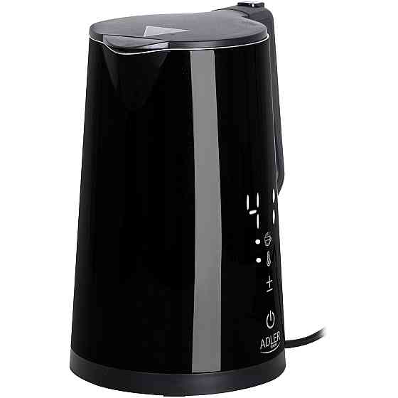 Електрочайник Adler AD 1345 black 1850-2200Вт/ 1.7л/ STRIX/ встановлення температури/ Вінниця