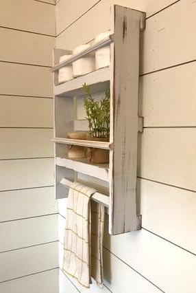 Полиця для ванної "Дорф" шеббі Миколаїв - фото 2