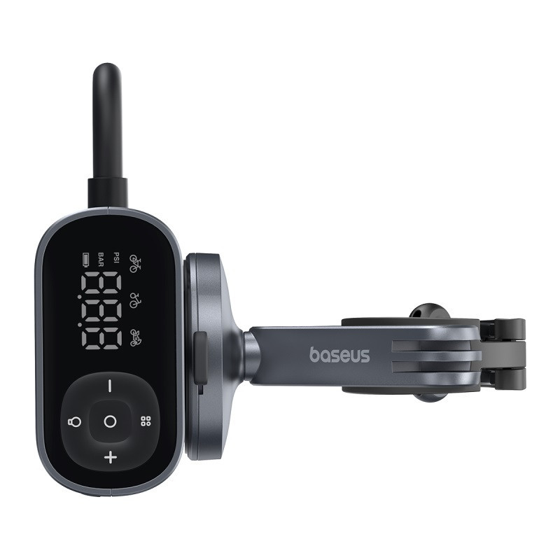 Автомобільний насос Baseus PrimeTrip Series Portable Bike Pump Cosmic Black Київ - фото 6