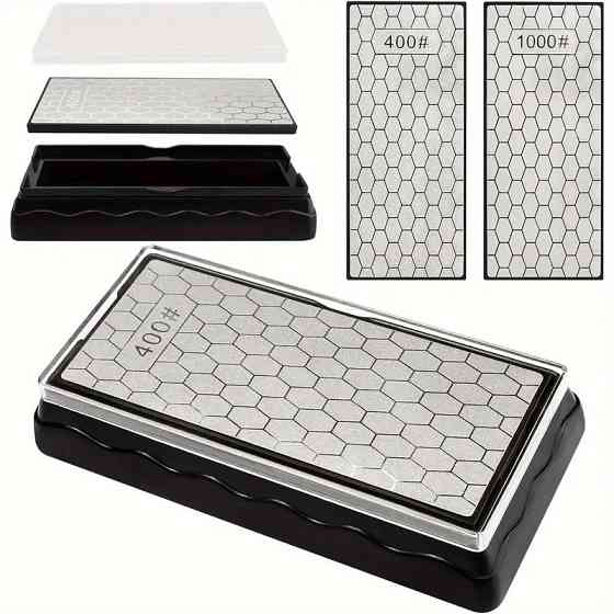 Алмазна точила для ножів ножиць брусок камінь 600 Grit (369810531) Київ