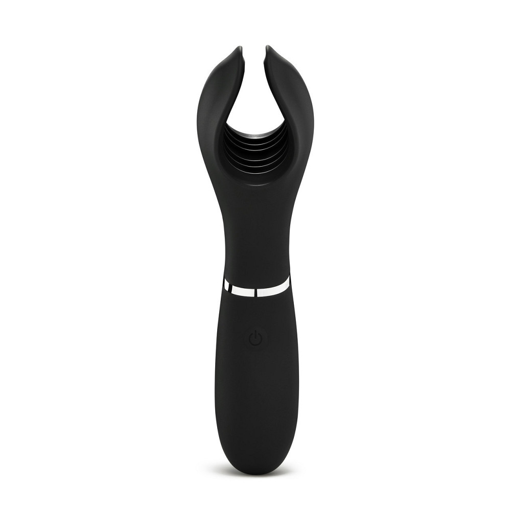 Чоловічий мастурбатор з вібрацією Vibrating Stimulator, чорний, So Divine (Велика Британія) Sex Aura Київ - фото 2