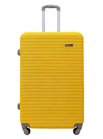 Валіза пластикова MILANO BAG 004 велика жовта Mp00061 Київ