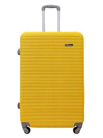 Валіза пластикова MILANO BAG 004 велика жовта Mp00061 Київ - фото 1
