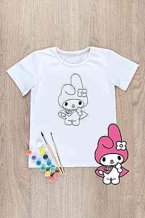 Футболка-розмальовка дитяча Майлоді Київ