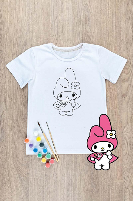 Футболка-розмальовка дитяча Майлоді Київ - фото 2