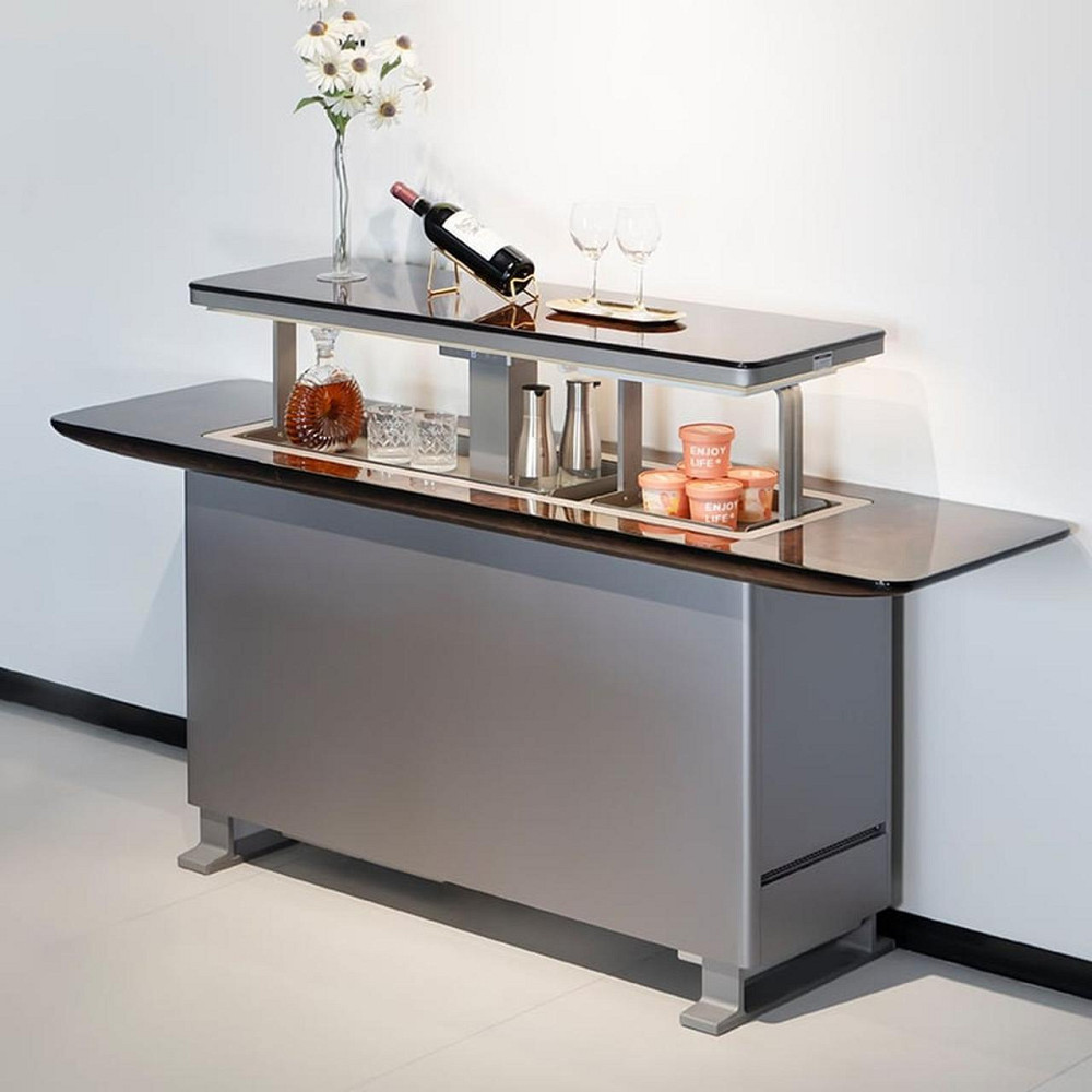 Умный сервант (шкаф) со встроенным холодильником Primst CB150 (150 литров, Wood) Киев - изображение 1