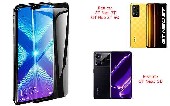 Защитное стекло NeoGlass для Realme GT Neo 3T, GT Neo 3T 5G, GT Neo5 SE – ультрапрозрачное и устойчивое Киев