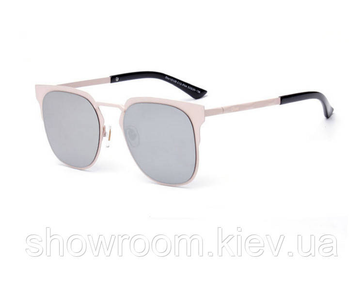 Жіночі сонцезахисні дзеркальні окуляри (15128) Київ - фото 2