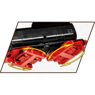 Конструктор Cobi Локомотив DRB Class 52 Ексклюзивний набір 1:35, 2623 деталей (COBI-6280) Вінниця