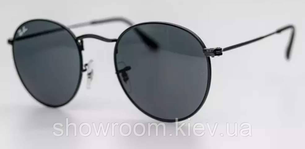 Сонцезахисні окуляри для жінок Ray ban round 3447 002/62 LUX Київ - фото 3