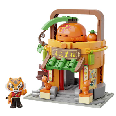 Конструктор Pantasy Kung Fu Panda Кунгфу Панда Міні Вид на вулицю - Фруктова крамниця Тигриці (86508) Вінниця - фото 1