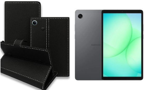 Книжка-трансформер для планшета Samsung Galaxy Tab A9, Galaxy Tab A9+, колір Black Київ