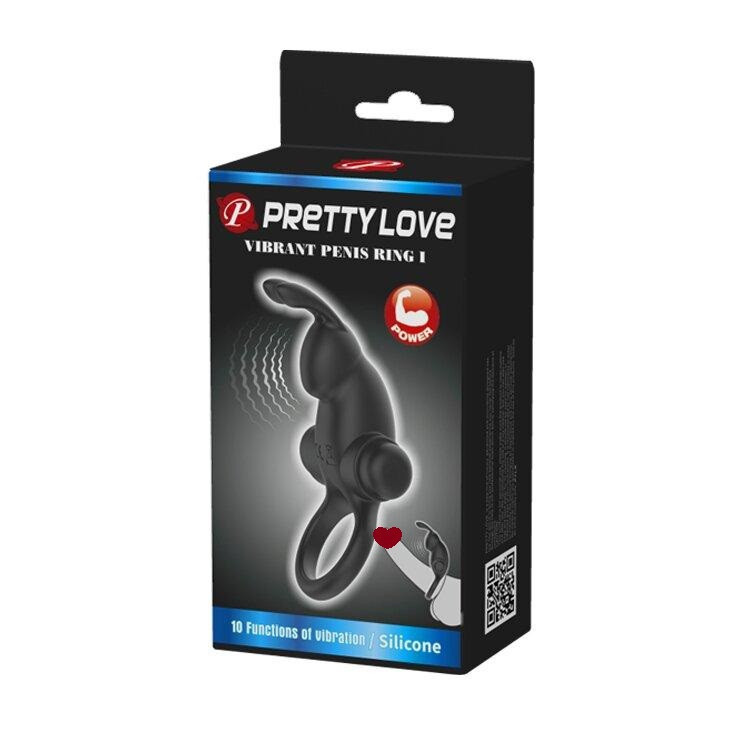 Кільце ерекційне серії Pretty Love "Vibrant penis ring I" BI-210204 Sex Aura Київ - фото 1