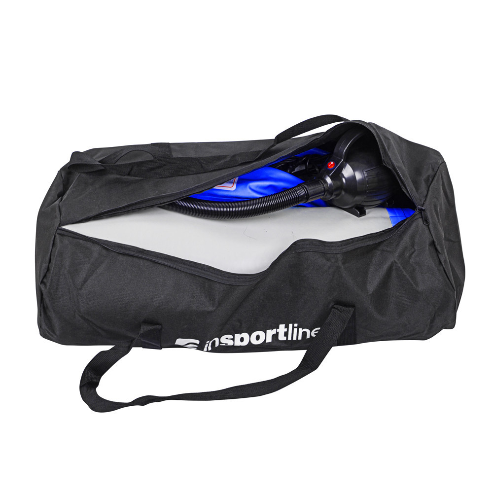 Килимок надувний Airtrack inSPORTline Airstunt 500x100 см сіро-синій Київ - фото 7