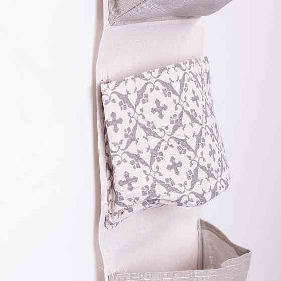 Підвісний органайзер на 5 відділень 20×58 (см) Сірий HP-41-13G Коломия