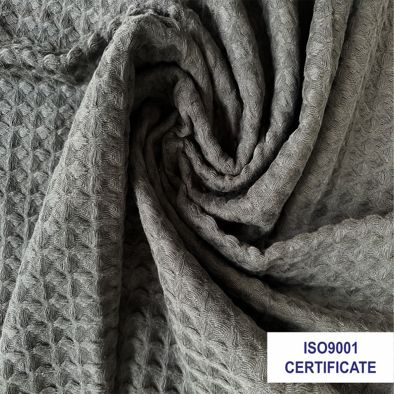 Набір вафельних рушників Lovely Svi 3 в 1: 70 на 140 см, 2 шт - 34на 72 см - Графіт (110823) Київ - фото 3