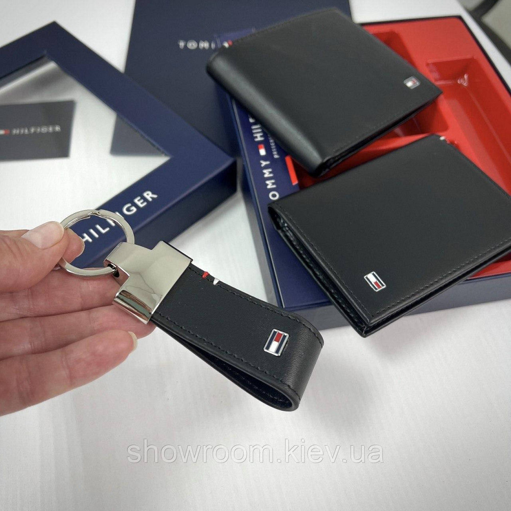 Чоловічий подарунковий набір портмоне та картхолдер TH (3310) Київ - фото 3