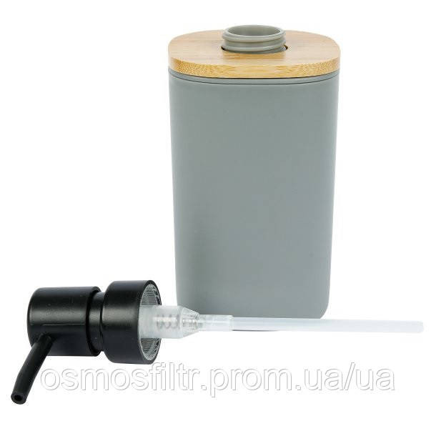 Набір для ванної кімнати Axentia  3 шт Пластик PP сірий матовий (135949) Київ - фото 2