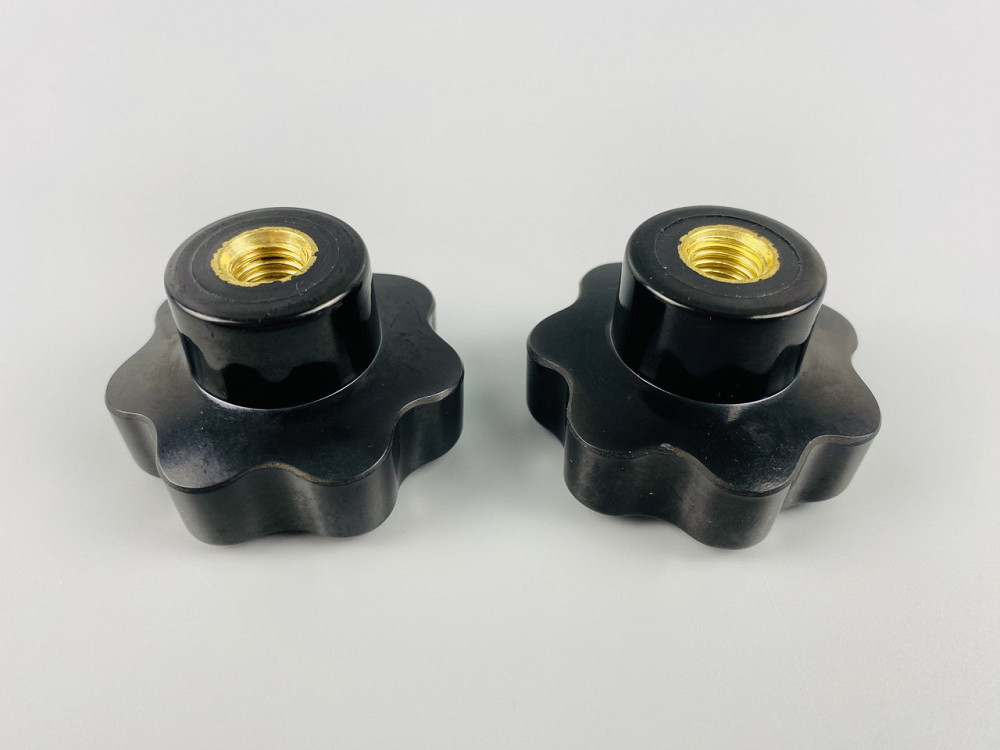 Наконечник важеля універсальний М10, D47 (чорний), латунна втулка різь внутрішня М10 Мукачево - фото 6