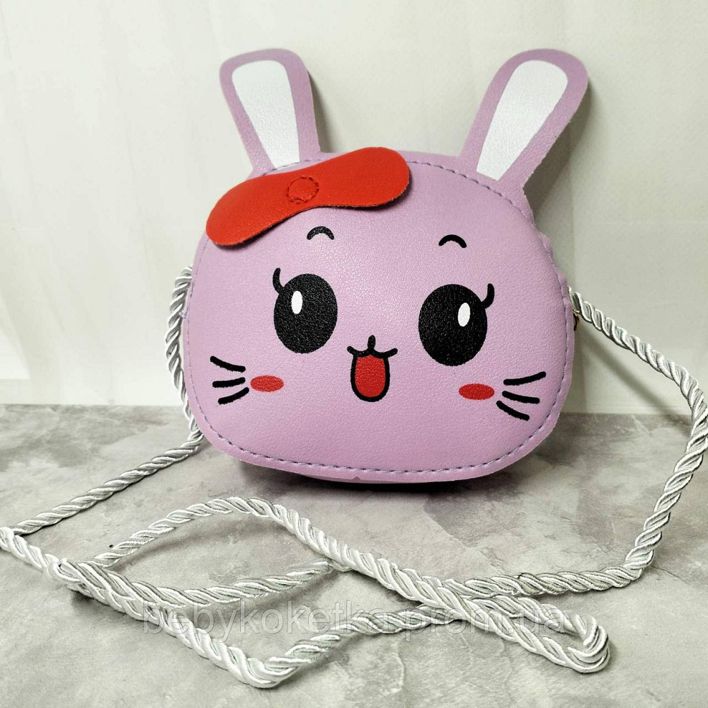 Сумочка зайчик фіолетова Львів - фото 1