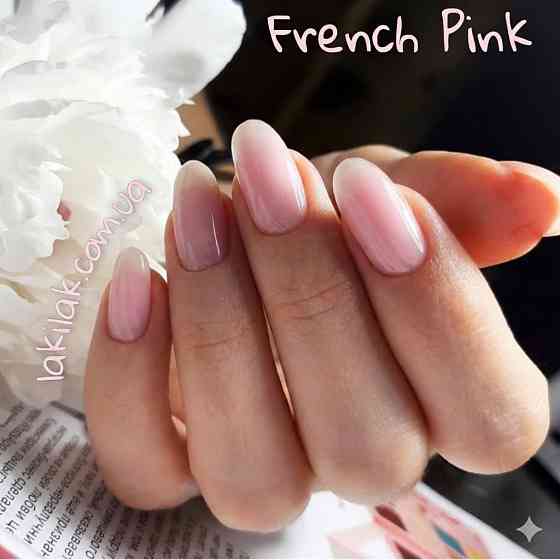 Гель для нарощення нігтів Польща LED French Pink 1кг Херсон