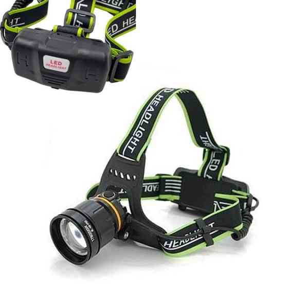 Налобные фонари для активных людей BL-A8-P50, Фонарь налобный с красным диодом, Головной фонарик QC-92 Львов