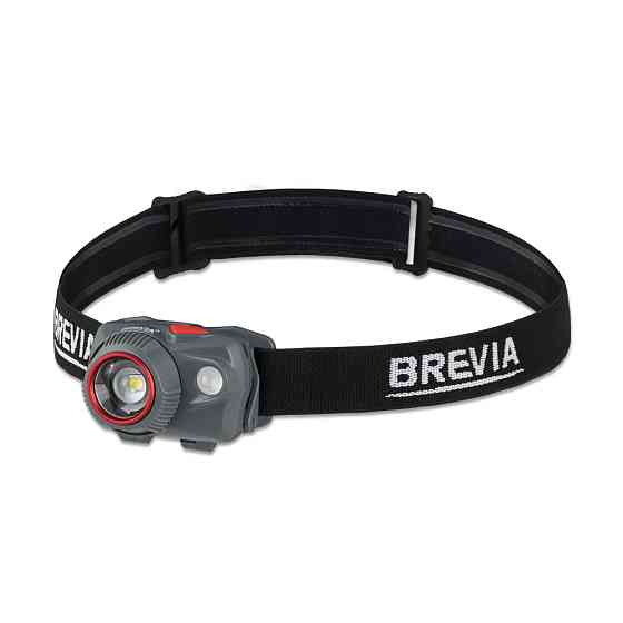 Ліхтар налобний Brevia 580Lm, Focus Control, 3xAAA, IP64 білий/червоний Львів