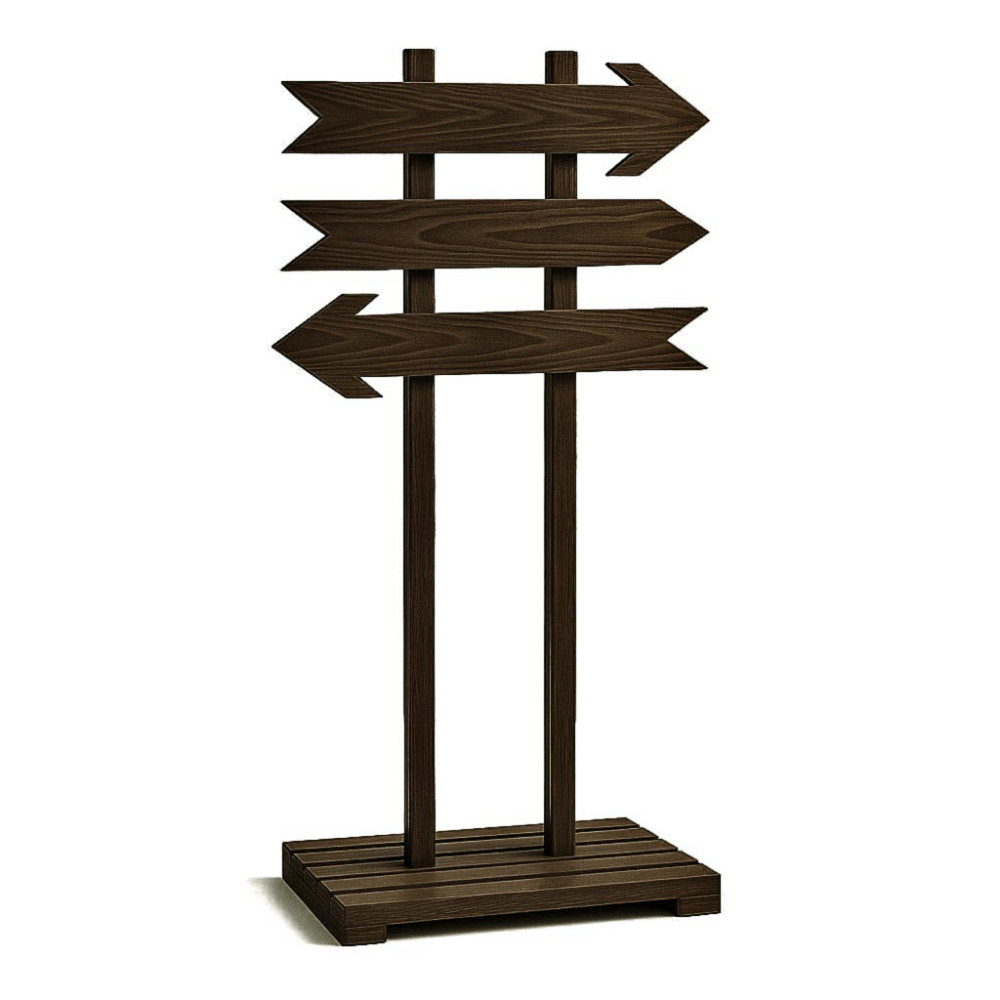 Напольная стрелка-указатель 