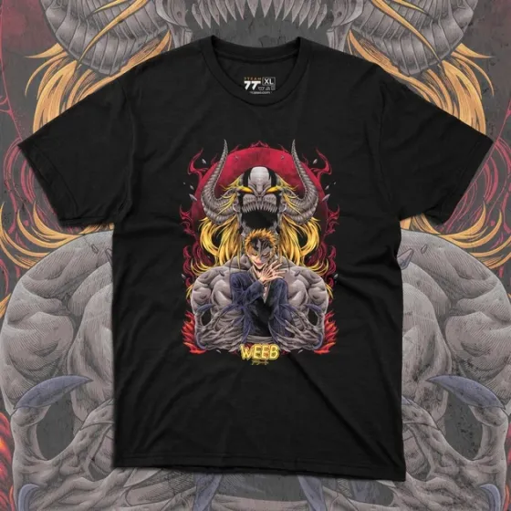 Футболка чоловіча з  принтом Блич WEBB Розмір 48 Anime0037 Дніпро