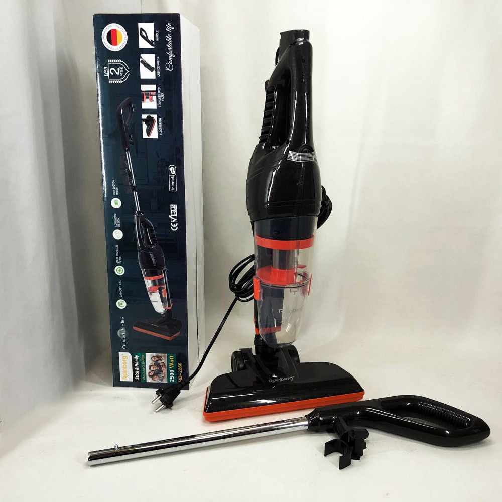 Удобный ручной пылесос без мешка, Электрический вертикальный пылесос Доступный ручной для дома QC-76 Львов - изображение 6