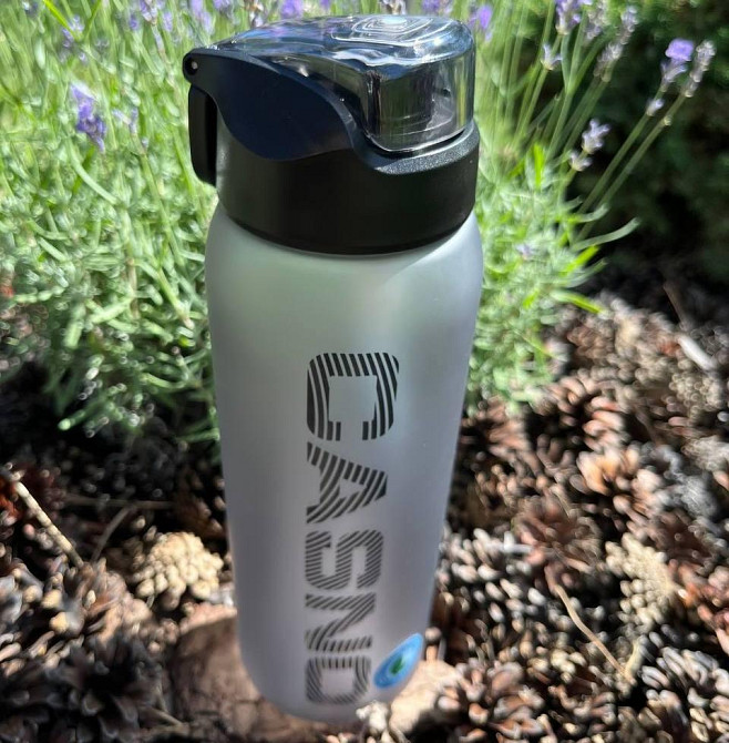 Пляшка для води CASNO 1000 мл KXN-1247 Чорна Кам'янське - фото 2