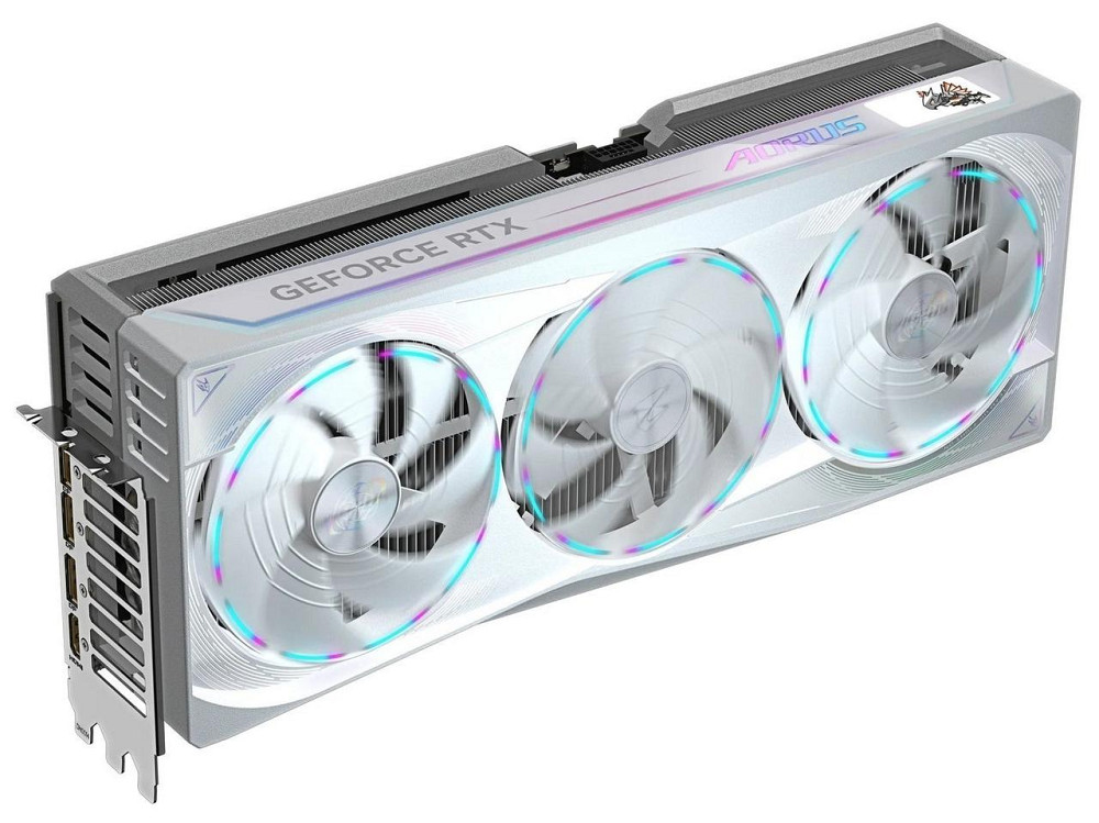 Відеокарта GF RTX 5090 32 GB GDDR7 Aorus Master Ice Gigabyte (GV-N5090AORUSM ICE-32GD) ( white ) Харків - фото 19