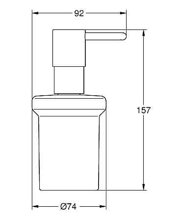 Дозатор рідкого мила Grohe Essentials New (40394001) Чернівці