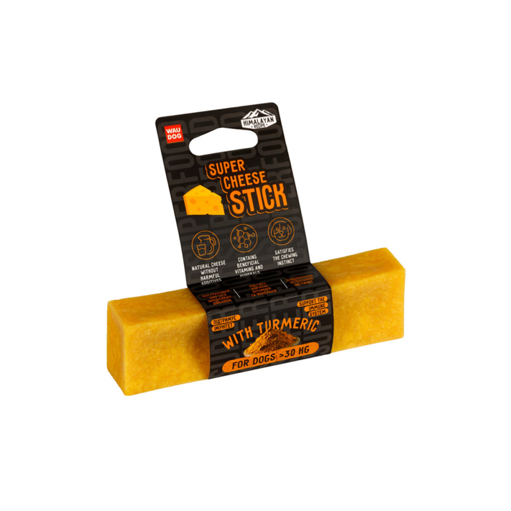 Ласощі для собак WAUDOG Superfood Сирна паличка з куркумою, L, 95 г Київ - фото 2