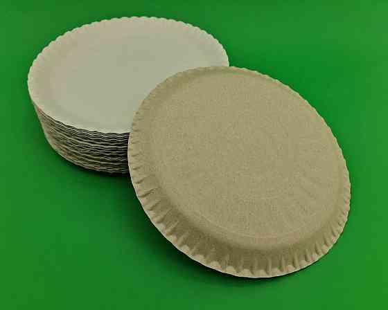 Одноразовые тарелки бумажные   диаметр 250мм (100 шт) Харьков