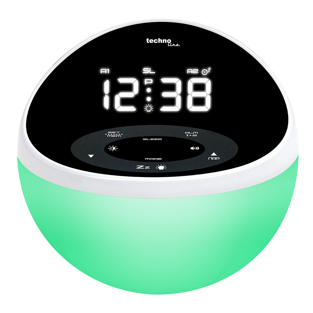 Часы настольные с радио Technoline WT500 Black/White (WT500) Винница - изображение 8