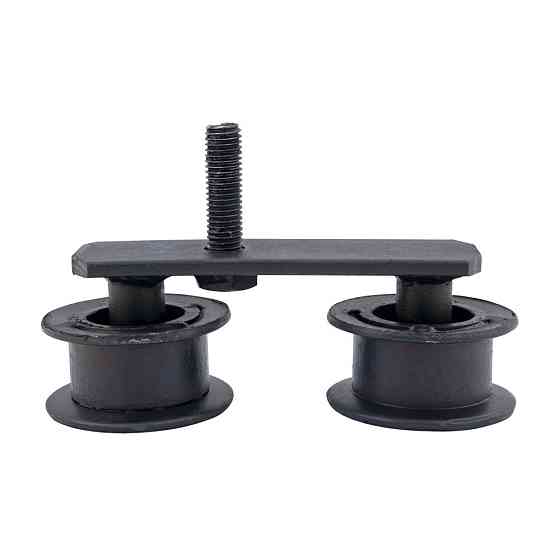 Натяжитель цепи транспортерного картофелекопателя (2 стальных ролика + кронштейн) (КПд25) Харьков